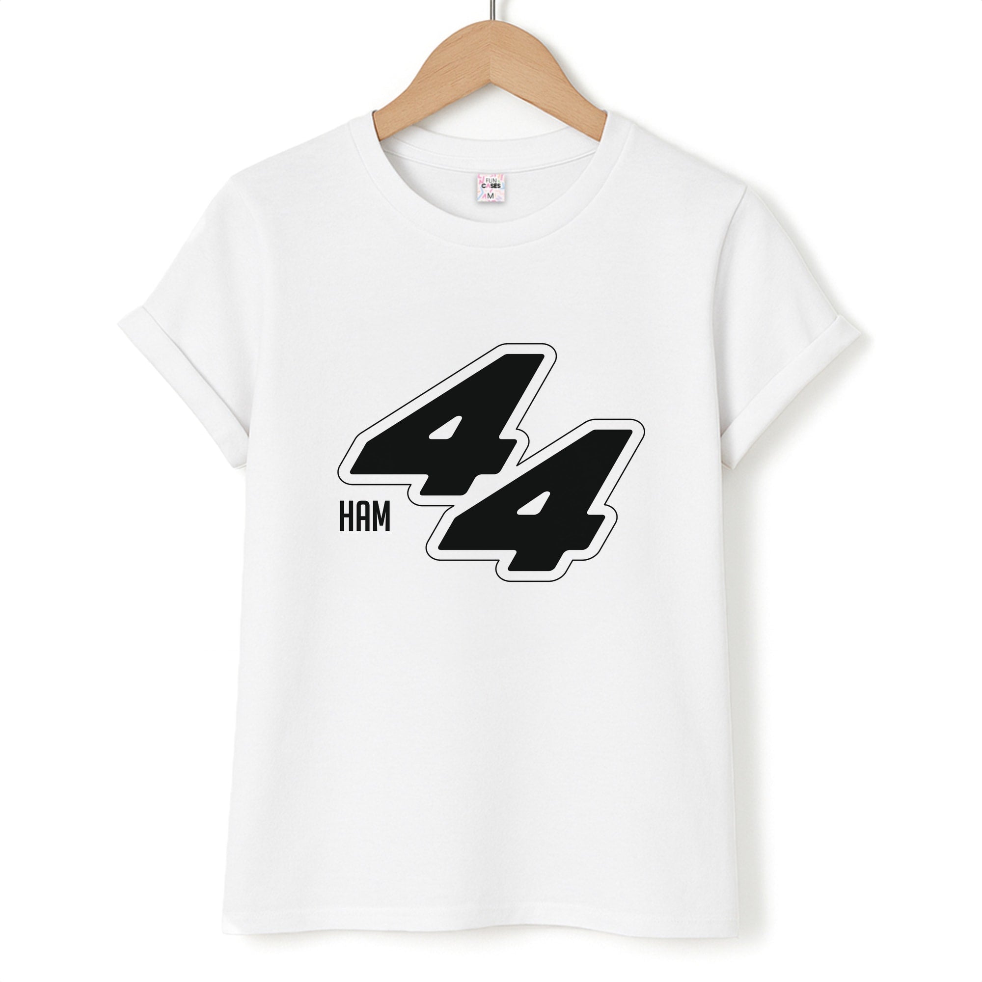 Dark Red Retro 44  T-Shirt
