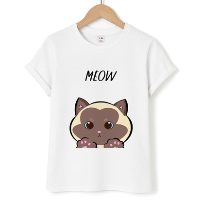 Meow Green - Cats Unisex T-Shirt