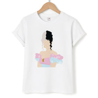 Blue And Pink Dress T-Shirt