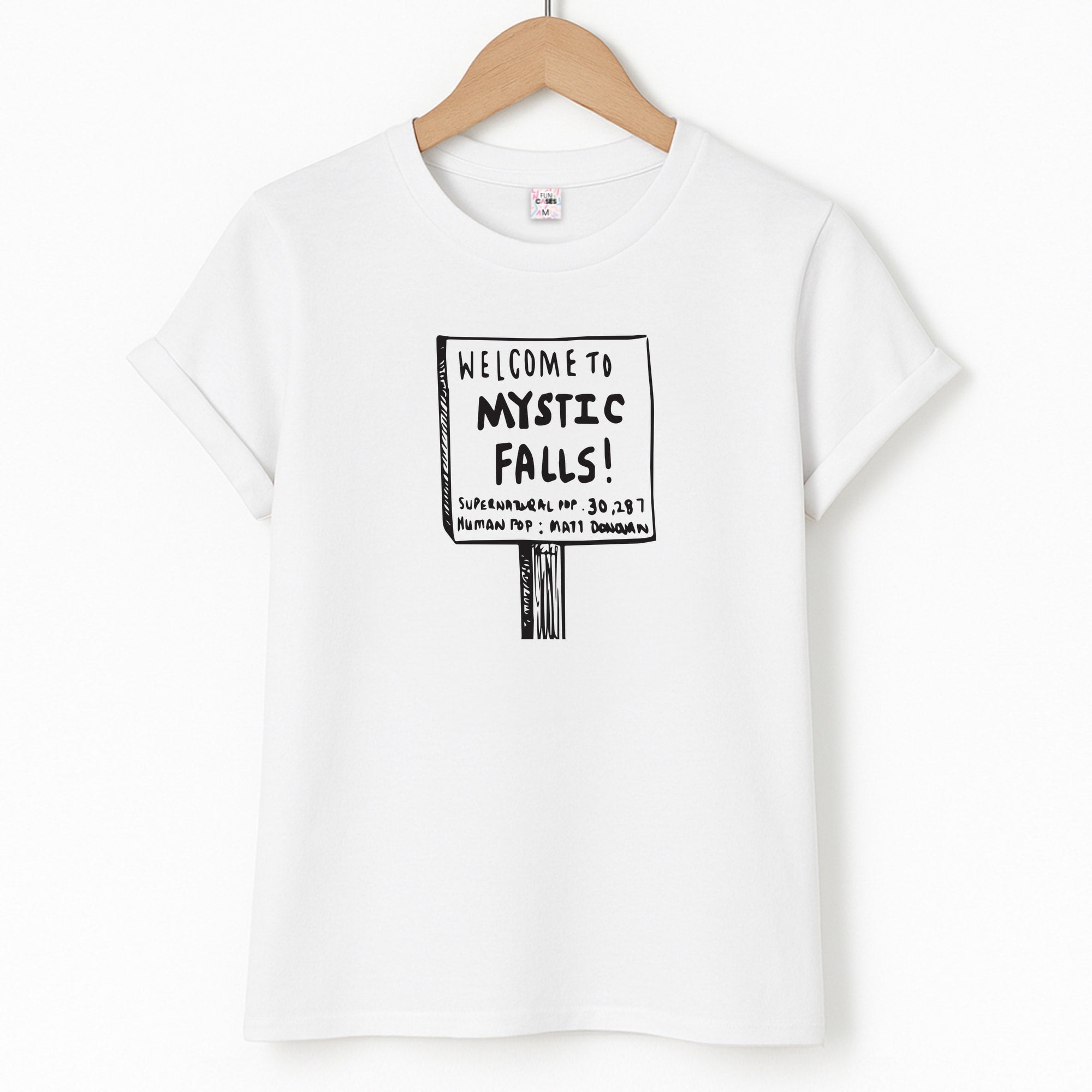 Welcome to Mystic Falls - VD T-Shirt