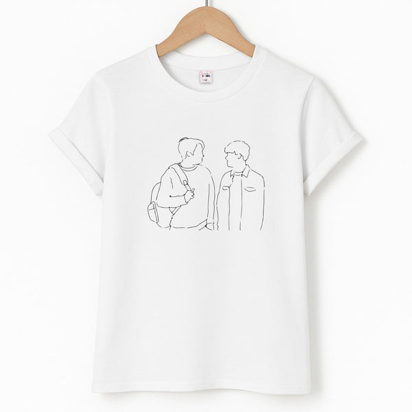 Outline - Heart TV T-Shirt