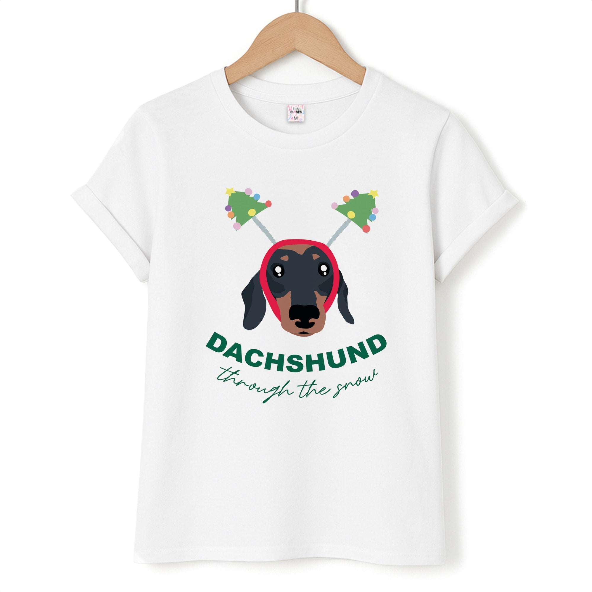 Dachshund Through The Snow T-Shirt