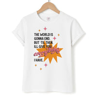 The World Is Gonna End - Fender T-Shirt