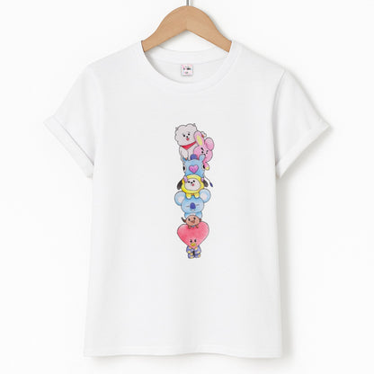K-Pop Band BT21 Drawing Unisex T-Shirt