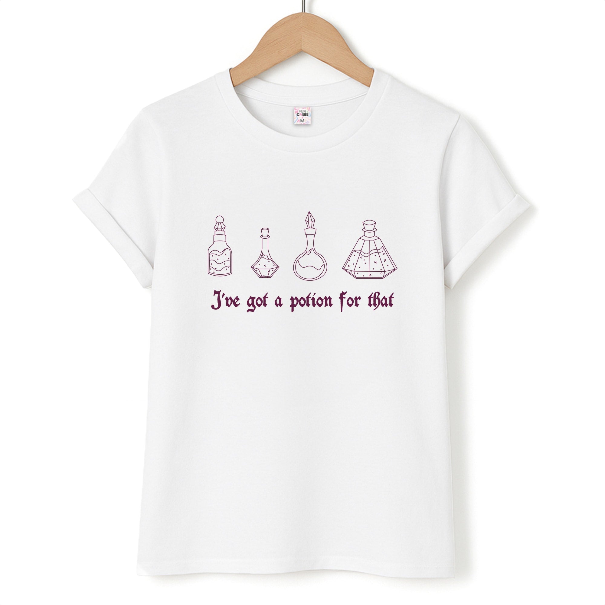 I've Got A Potion For You Dark Pink T-Shirt