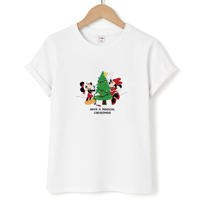 Festive Fairytale Mice - Christmas Unisex T-Shirt