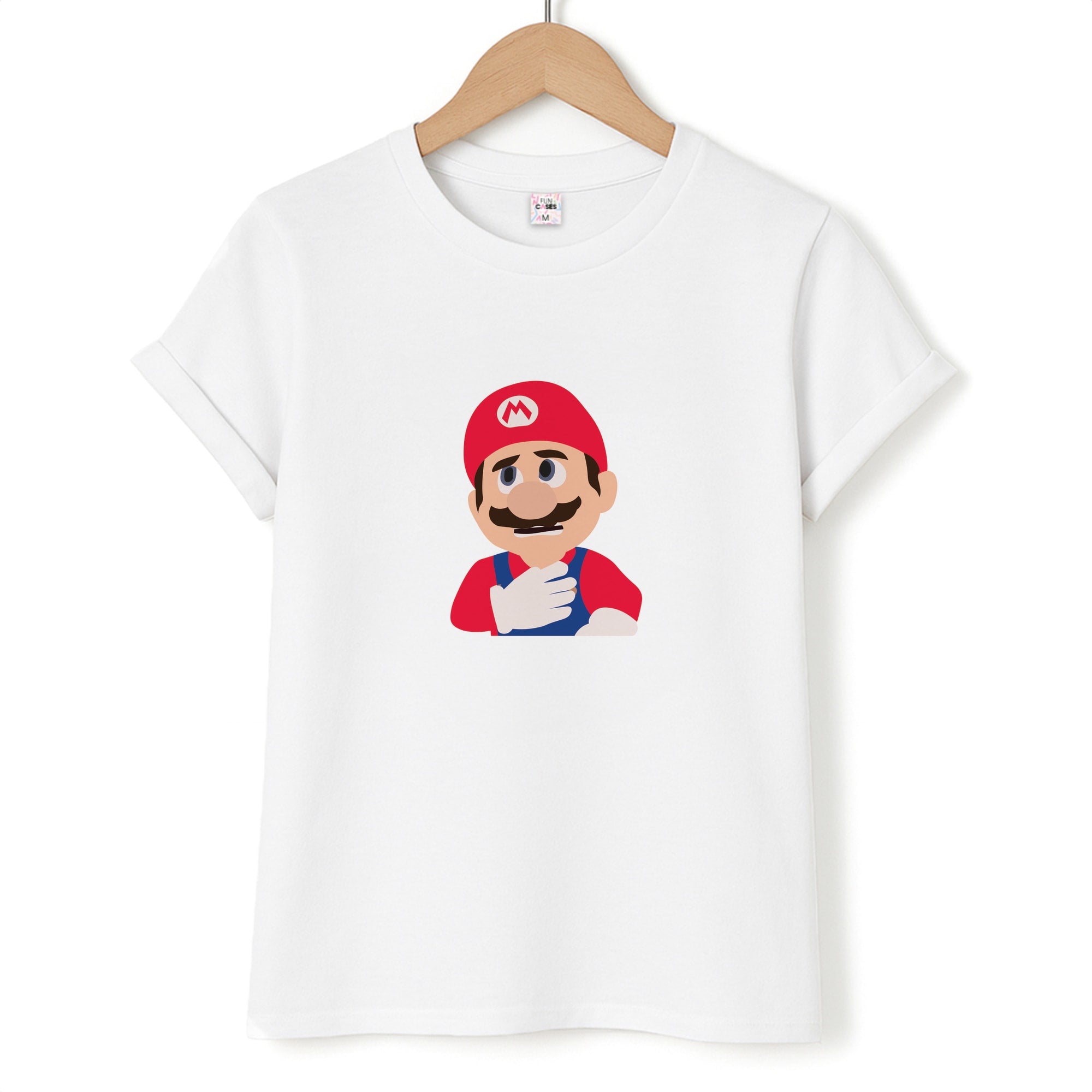 Worried Mario T-Shirt