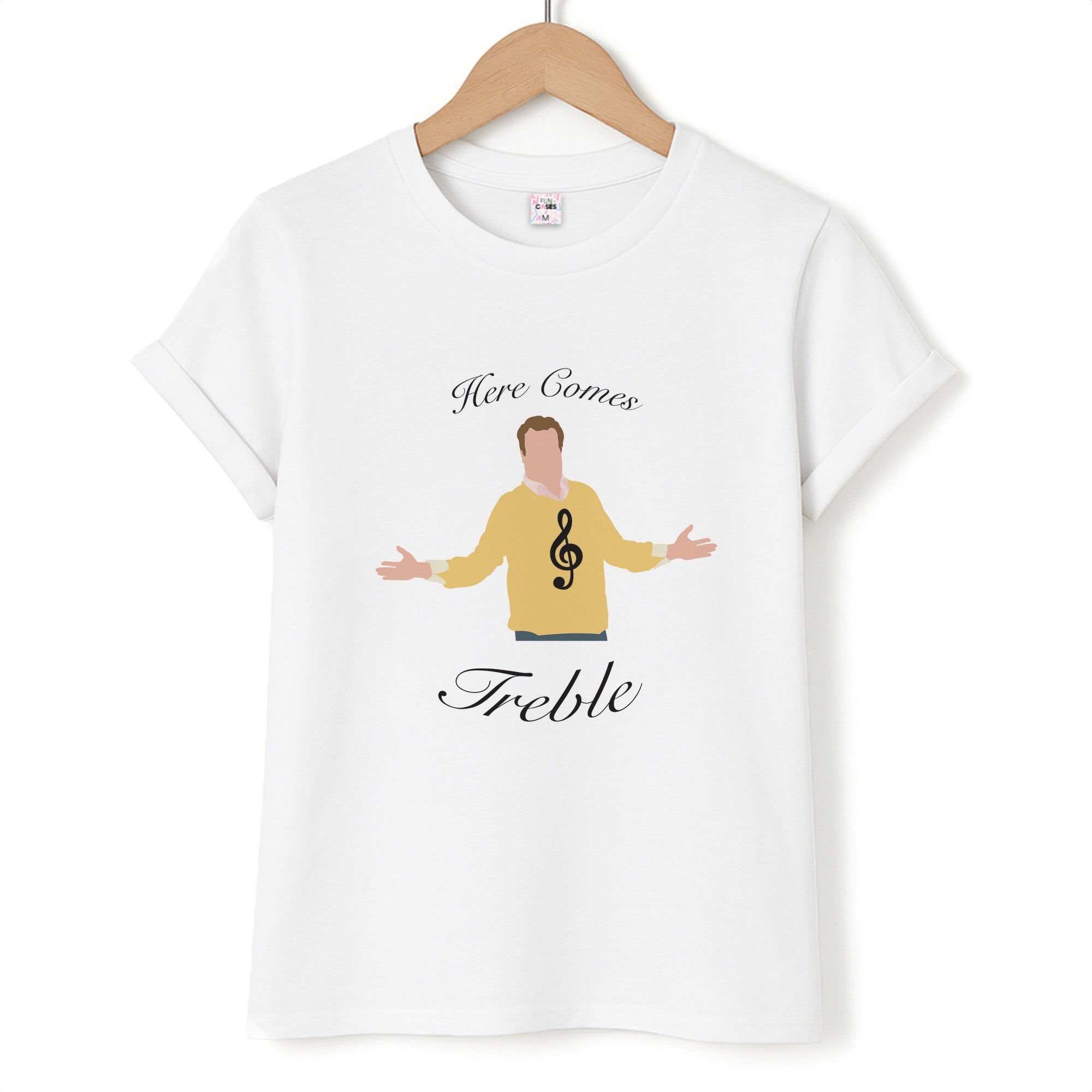 Here Comes Treble Unisex T-Shirt