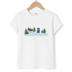 Christmas Tardis - Doctor Who Unisex T-Shirt