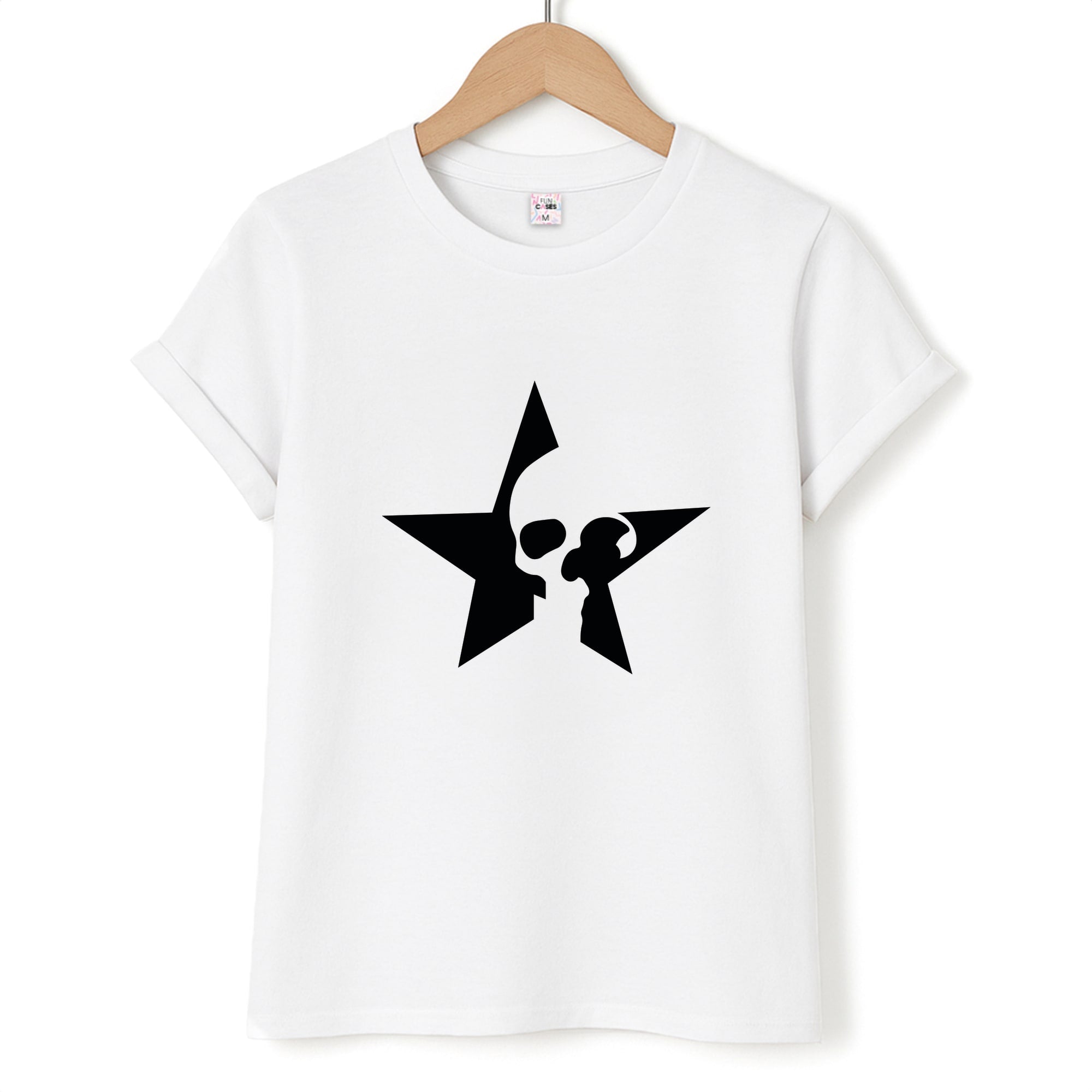 Skulls And Stars - Skate Aesthetic  T-Shirt