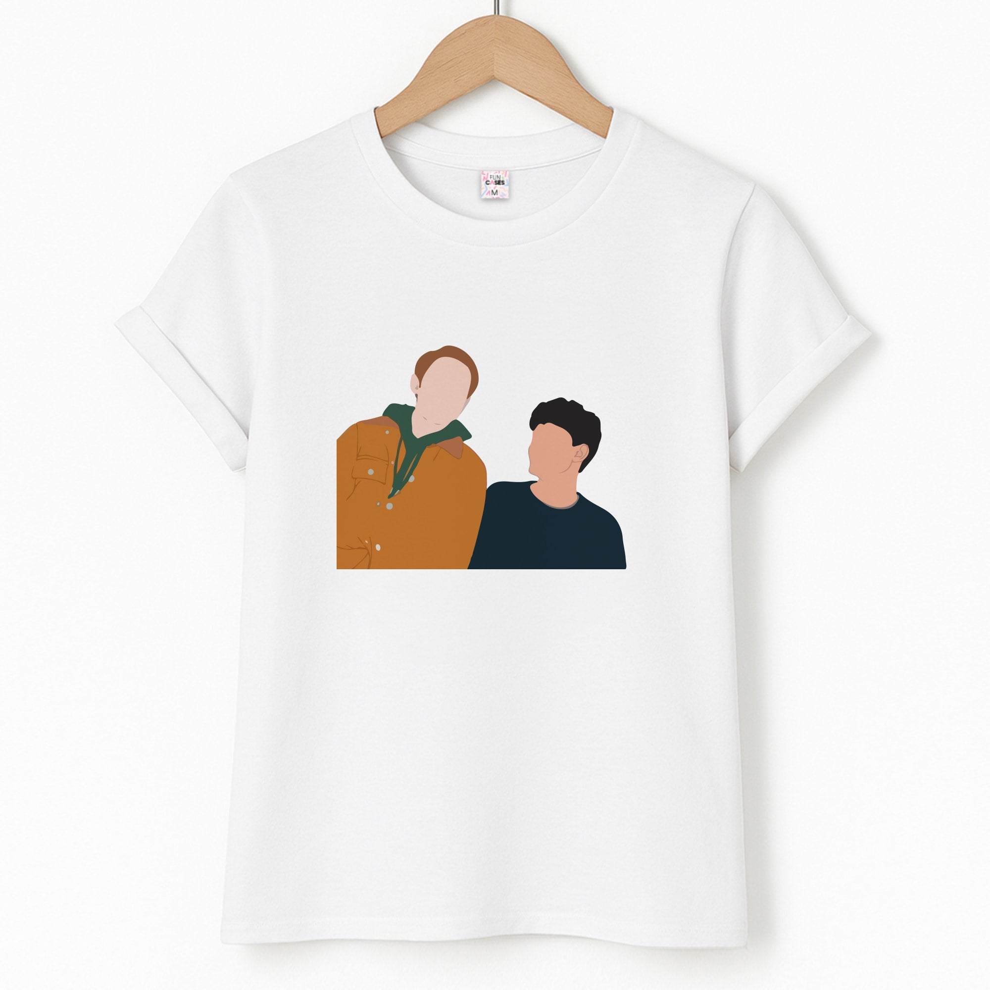 Nick And Charlie - Heart TV T-Shirt