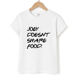 Joey Doesn't Share Food, Black Unisex T-Shirt