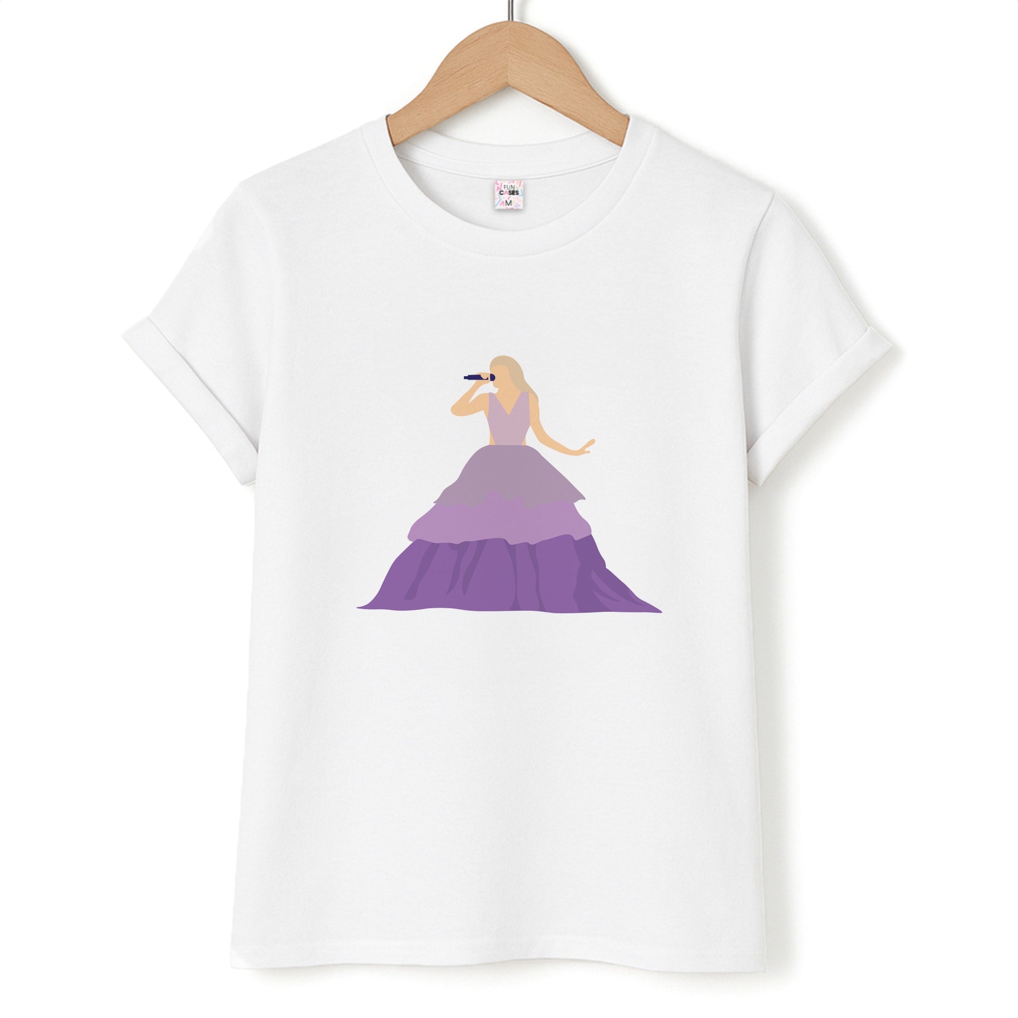 Purple Dress - Taylor Unisex T-Shirt