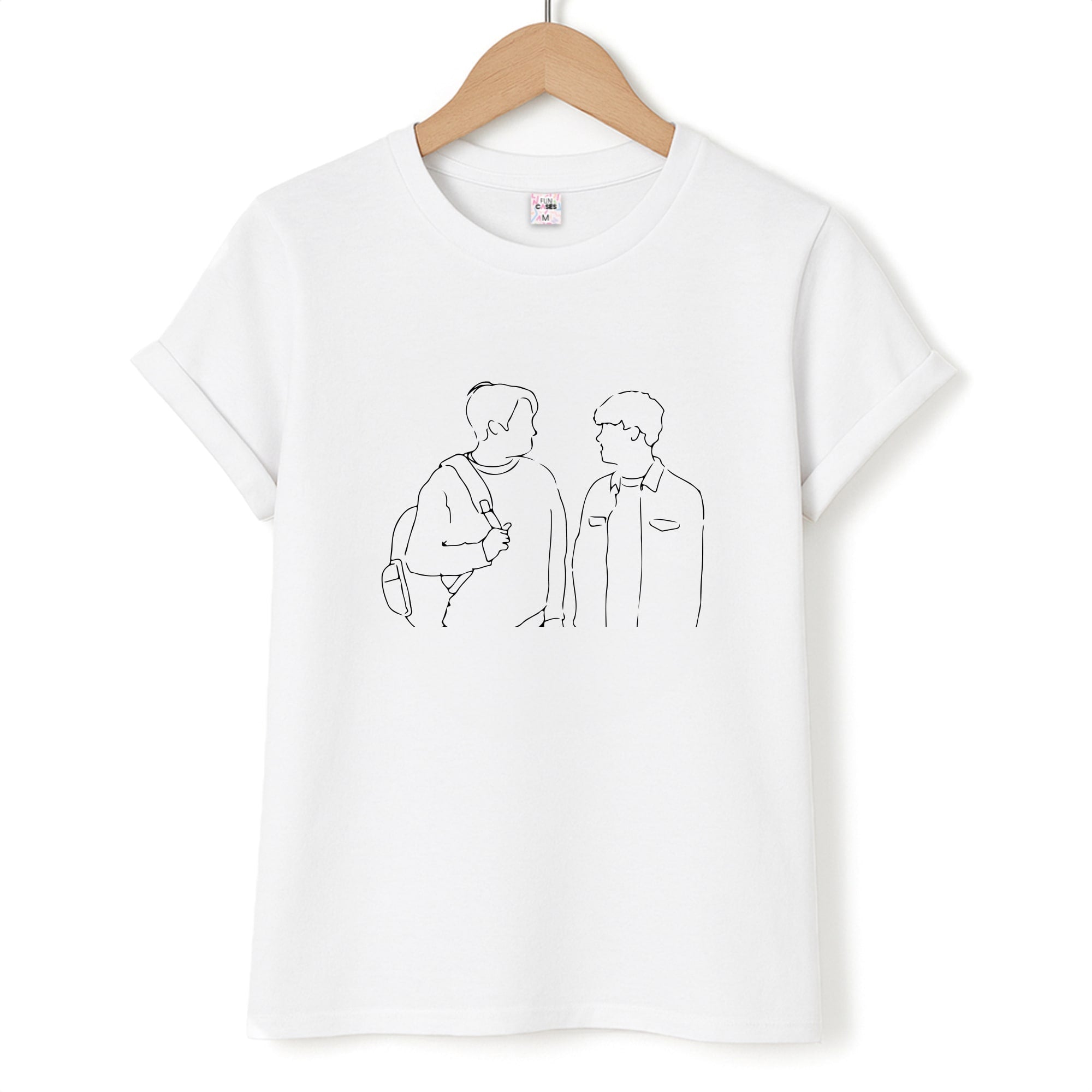 Outline - Heartstopper Unisex T-Shirt