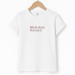 ife Is Short And So Am I - TikTok Unisex T-Shirt