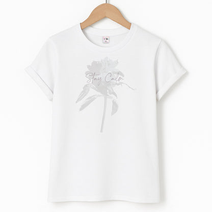 Mauve Stay Calm T-Shirt