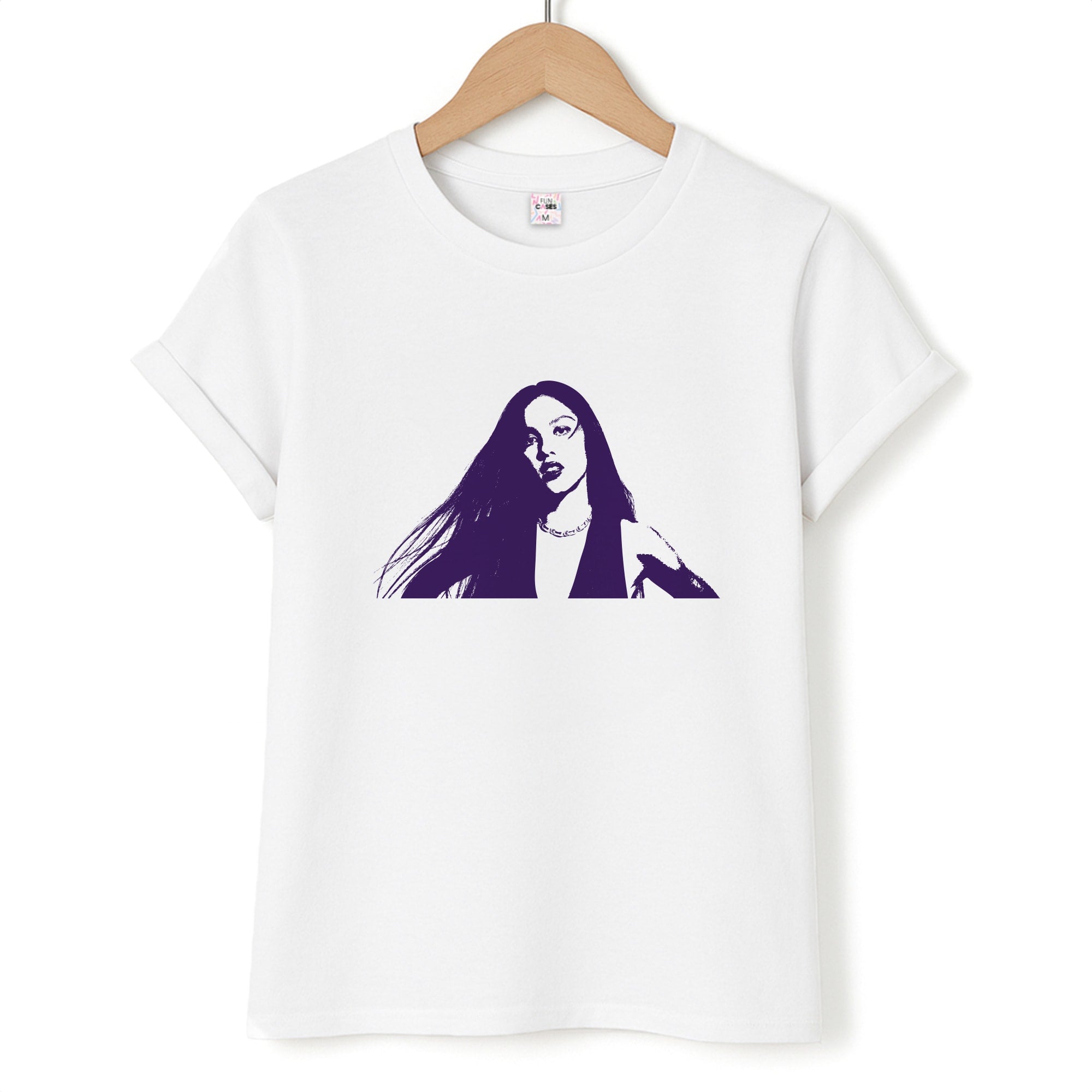 Stars And Butterflies Pattern T-Shirt