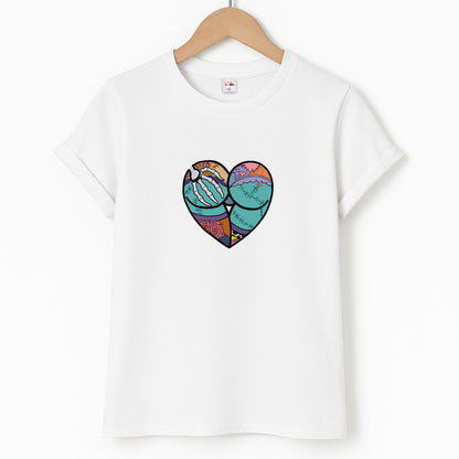 Sally And Jack Heart - TNBC Unisex T-Shirt