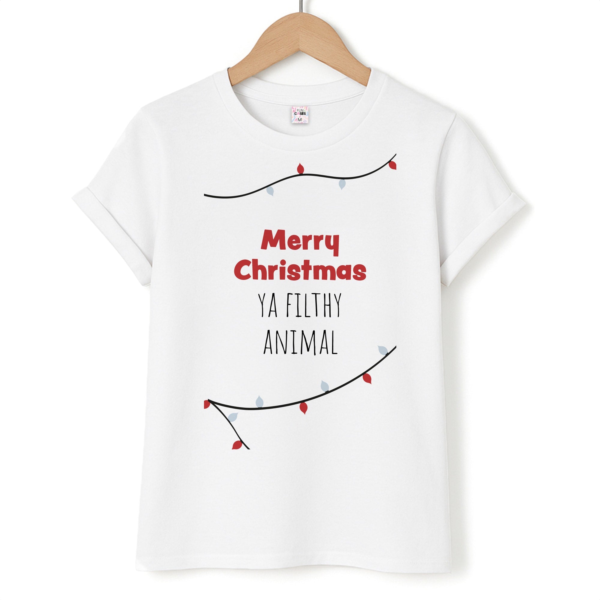 Merry Christmas Ya Filthy Animal T-Shirt