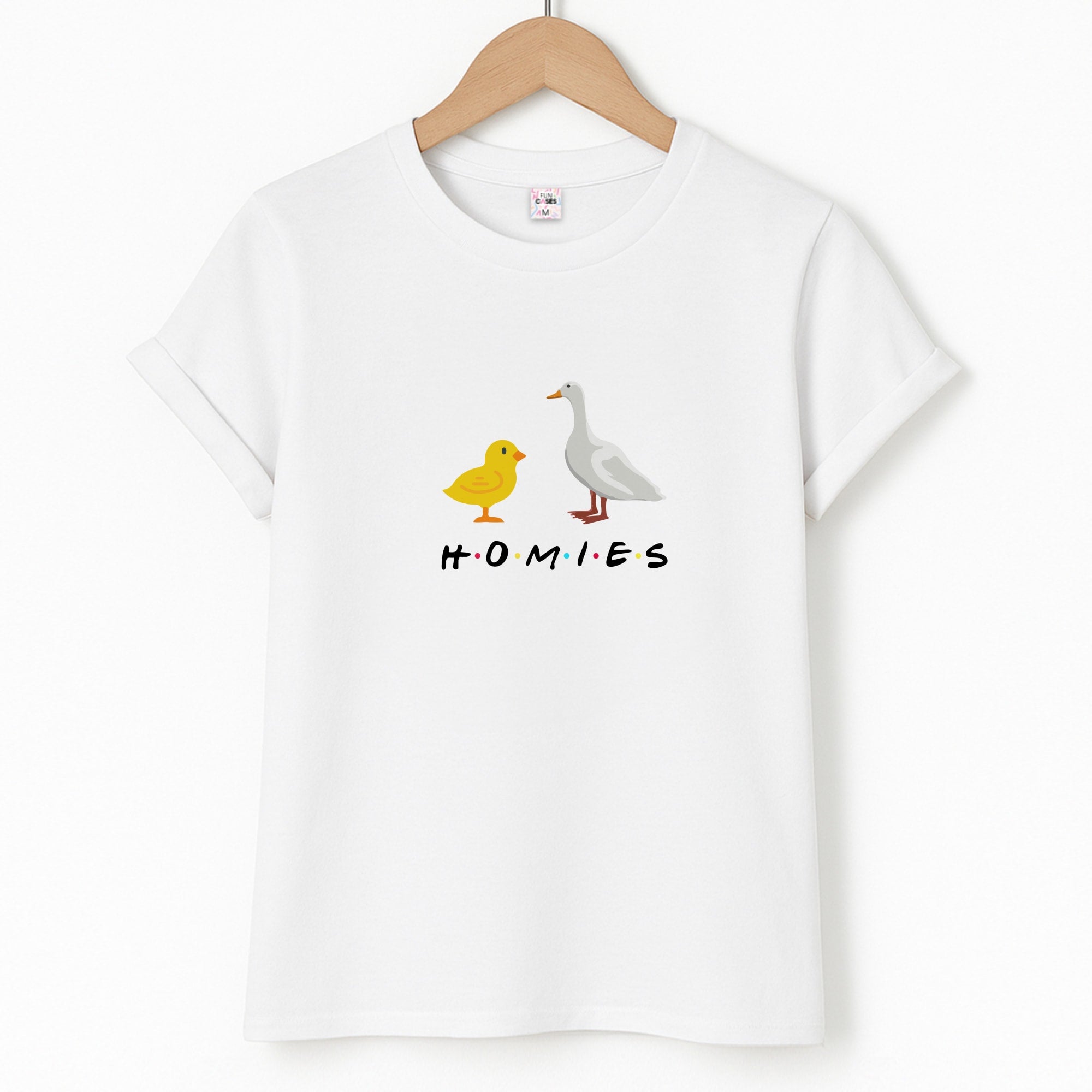 Homies Chick And Duck T-Shirt