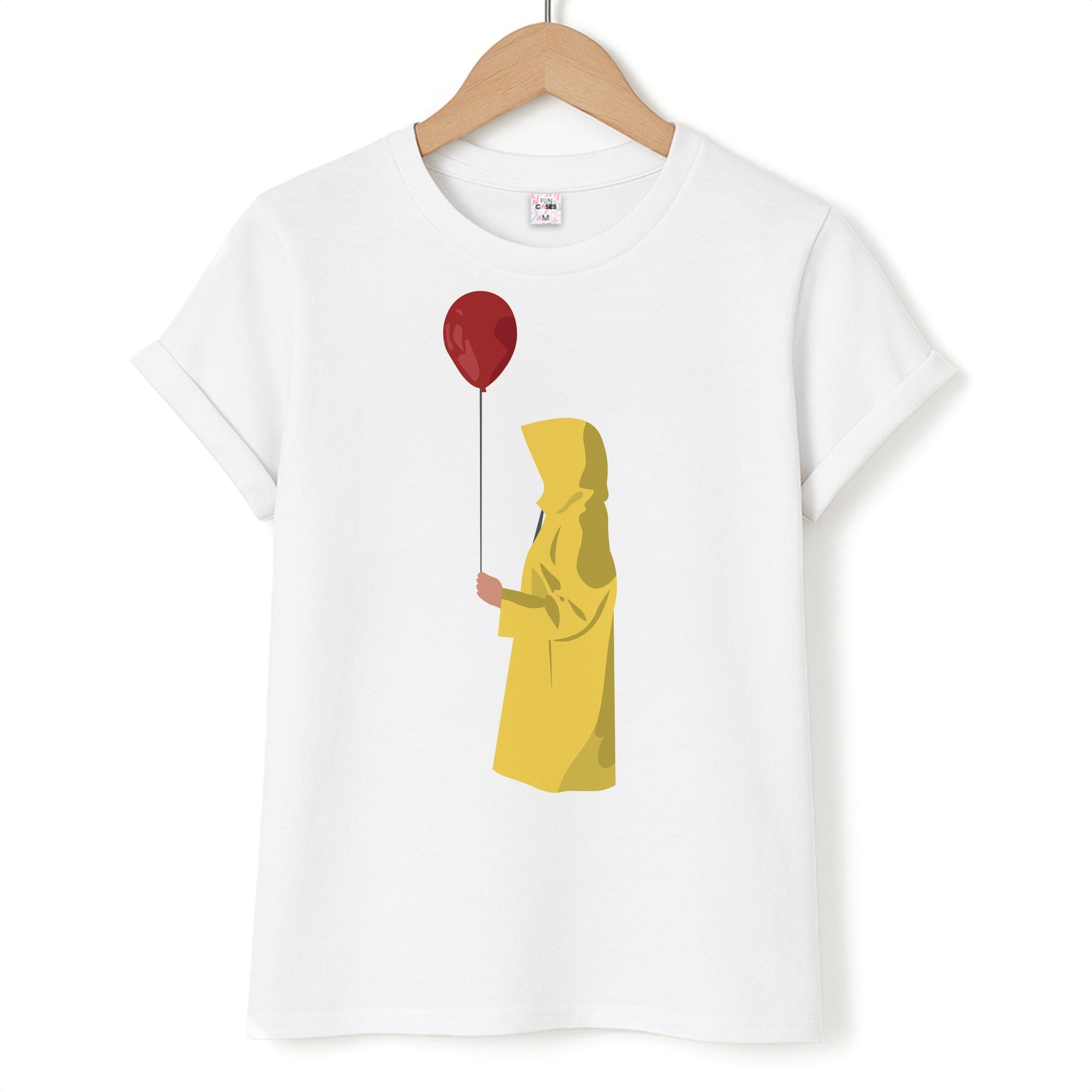 Holding Balloon - Clown T-Shirt
