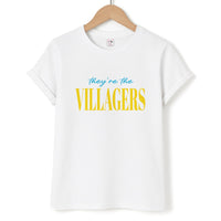 They're The Villagers Blue T-Shirt