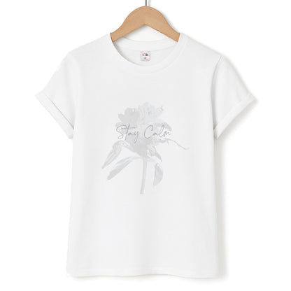 Mauve Stay Calm Unisex T-Shirt