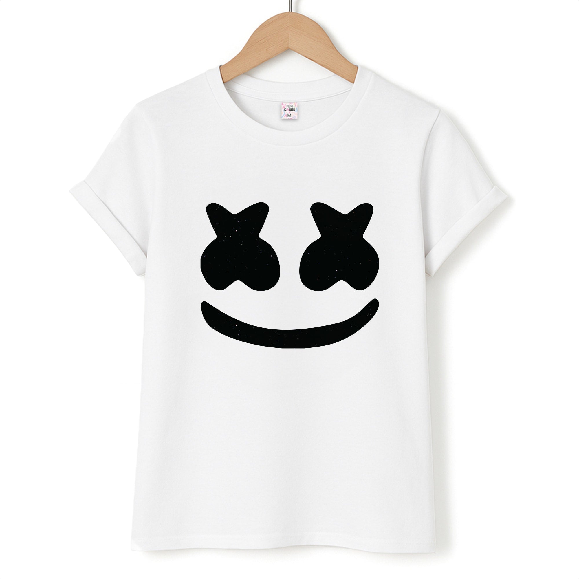 Black And White Helmet In Space  Unisex T-Shirt