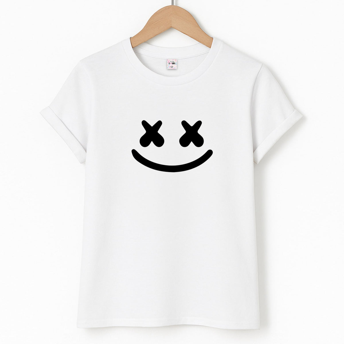 Blue White Helmet DJ T-Shirt