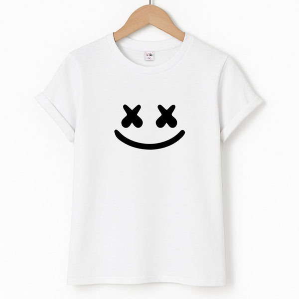 Blue White Helmet DJ Unisex T-Shirt