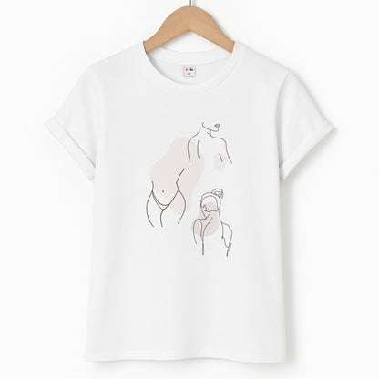 Silouhette nude Unisex T-Shirt