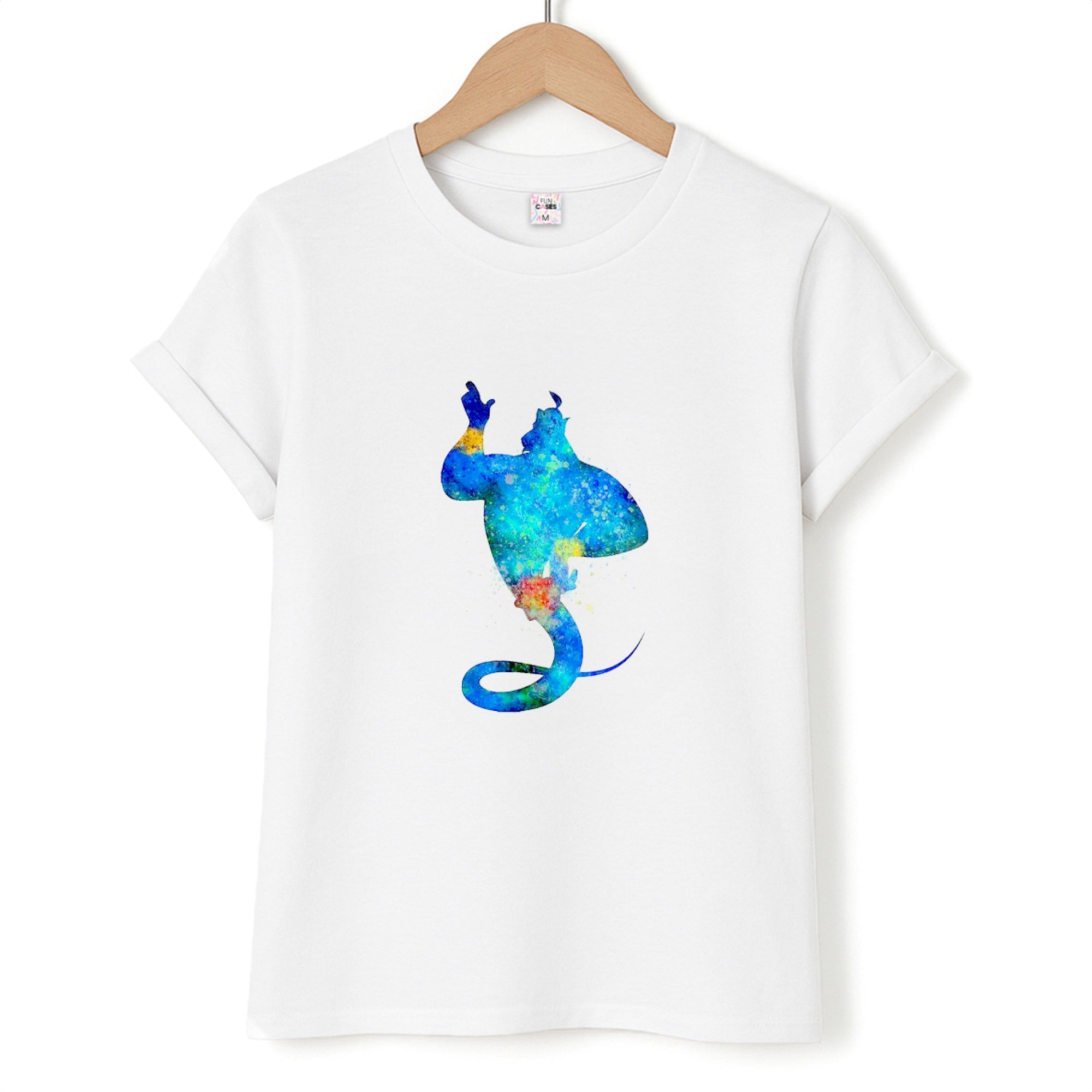 Watercolour Aladdin Fairytale Unisex T-Shirt