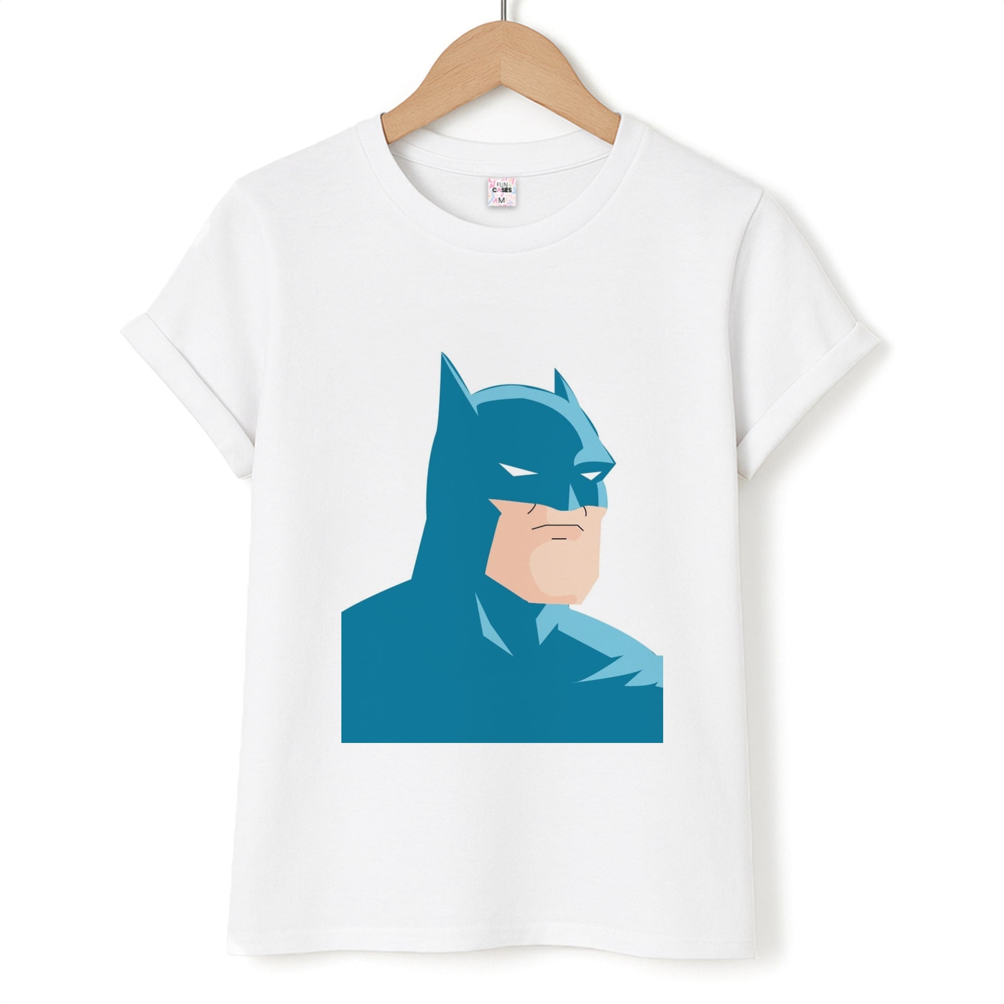 Blue Bat Superhero T-Shirt