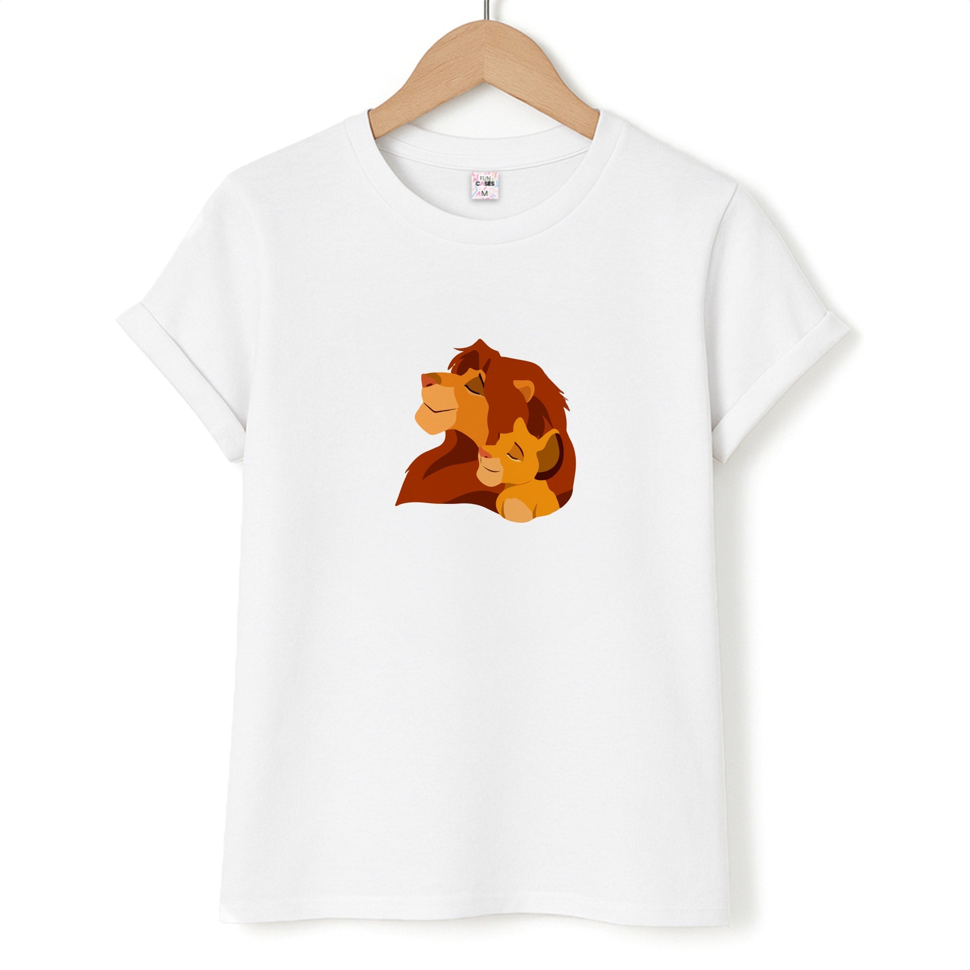 King Lion And Cub Unisex T-Shirt