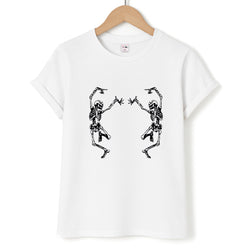 Dancing Skeletons - Halloween Unisex T-Shirt
