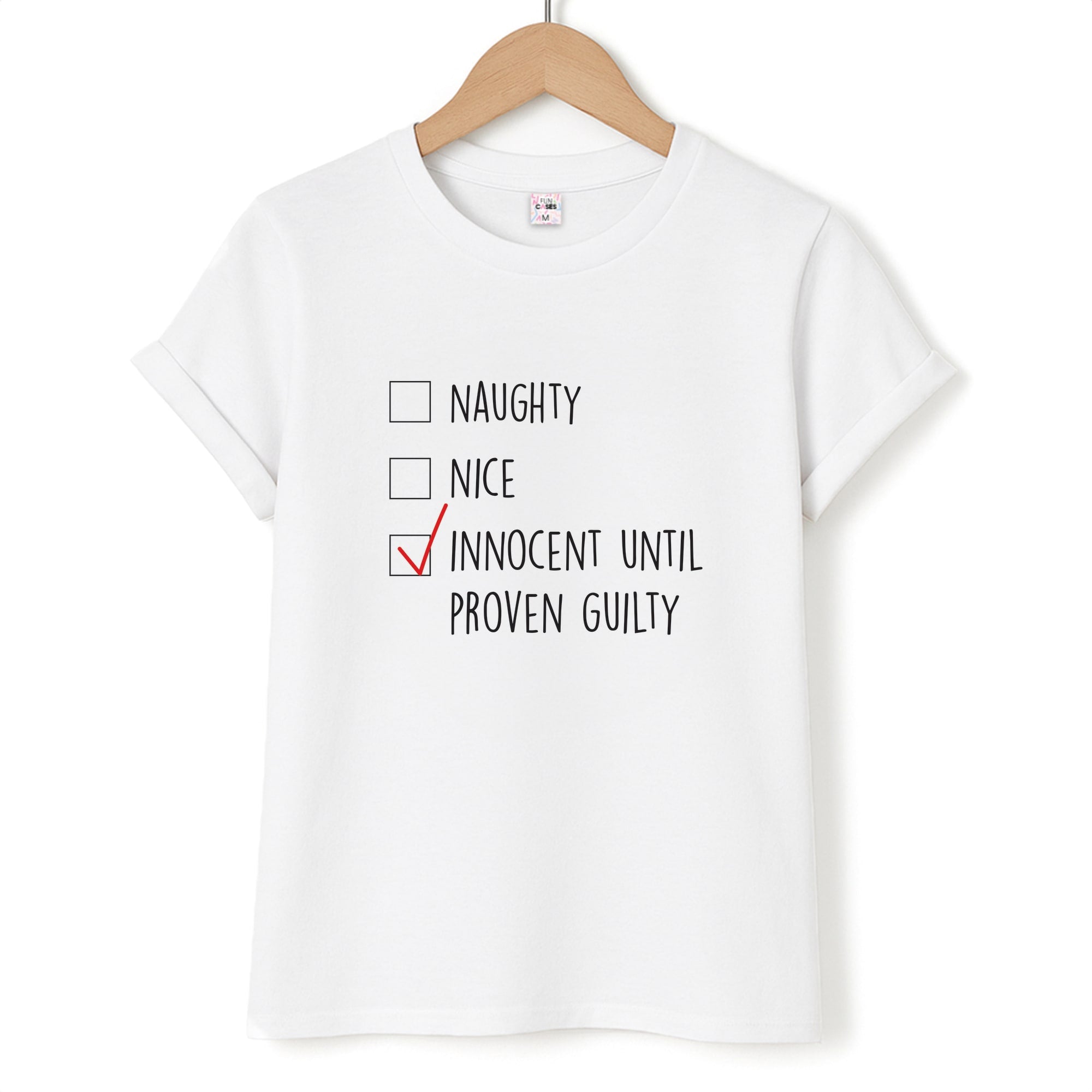 Innocent Until Proven Guilty - Naughty Or Nice  T-Shirt