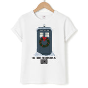 All I Want For Christmas Is Who - Doctor Who T-Shirt 1
