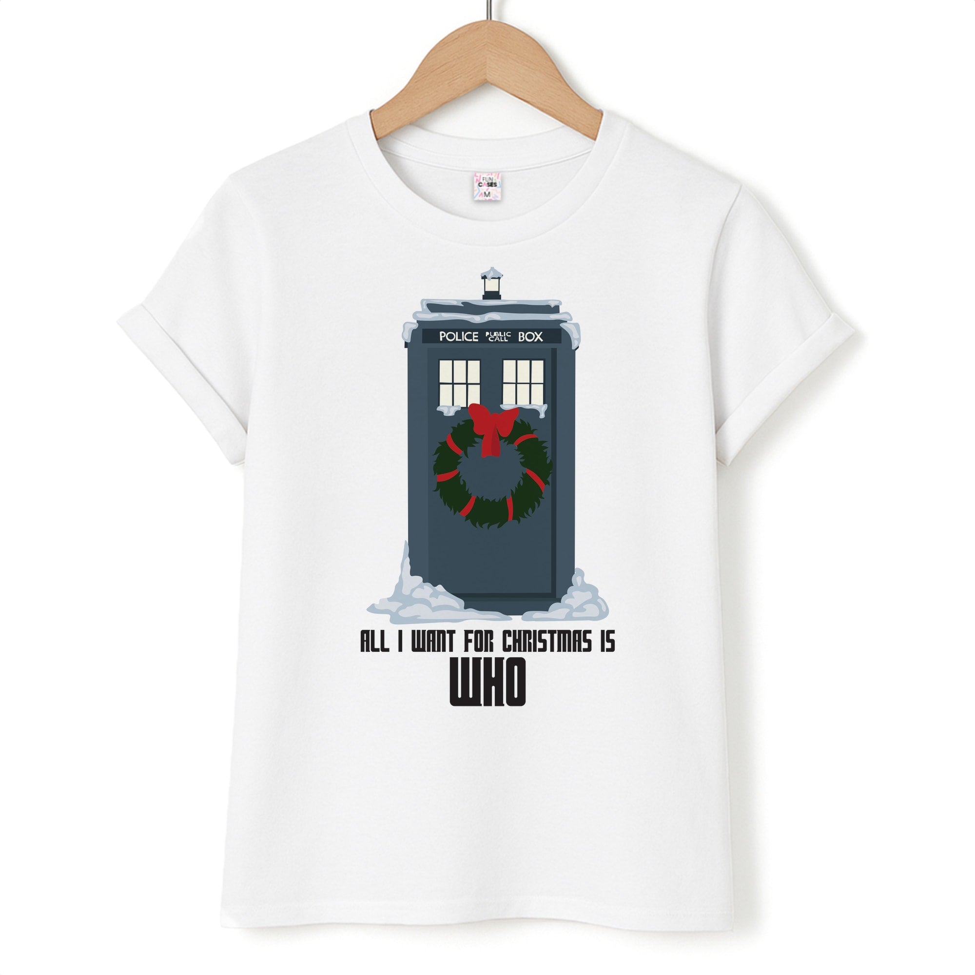 All I Want For Christmas Is Who - Doctor Who Unisex T-Shirt