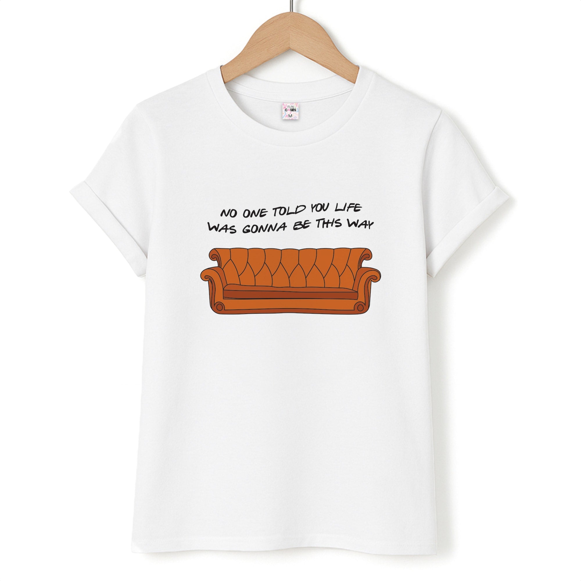 No One Told You Pattern T-Shirt
