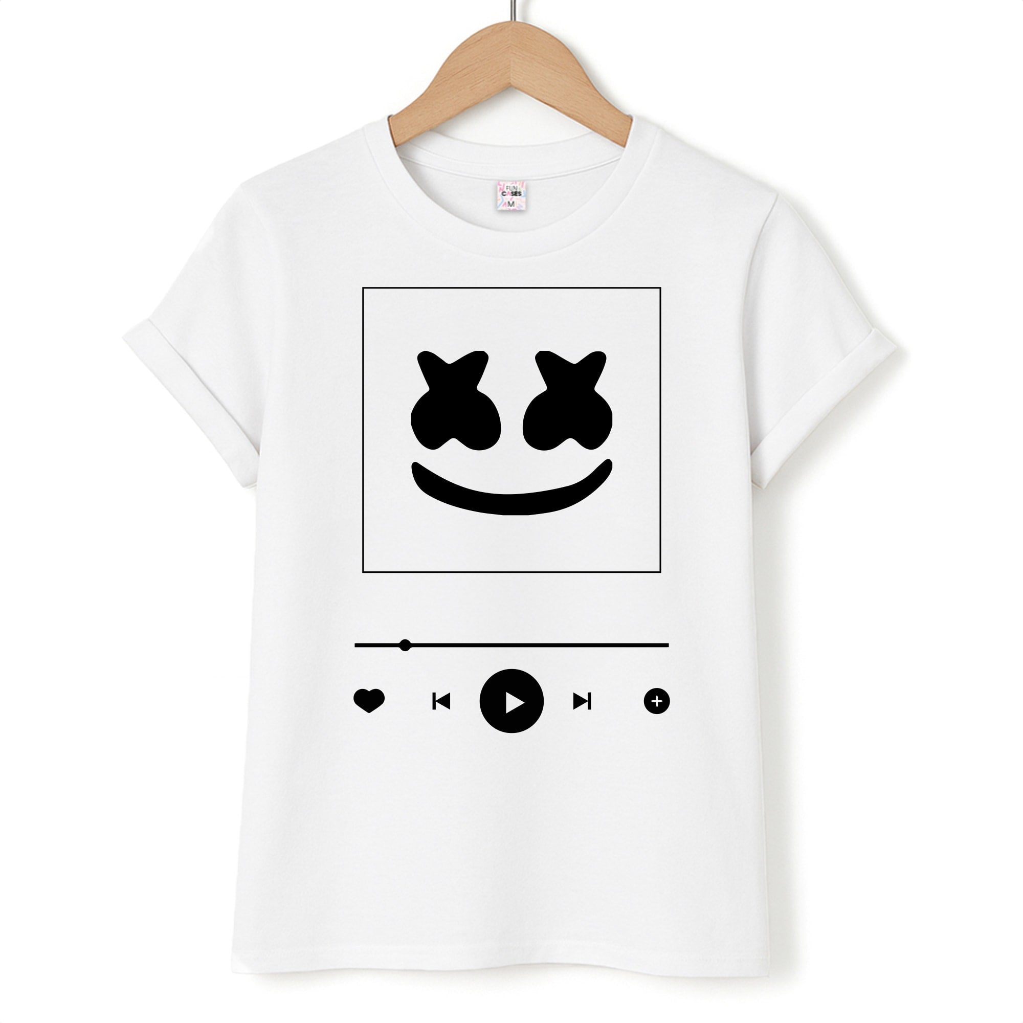 Helmet DJ Album Cover T-Shirt