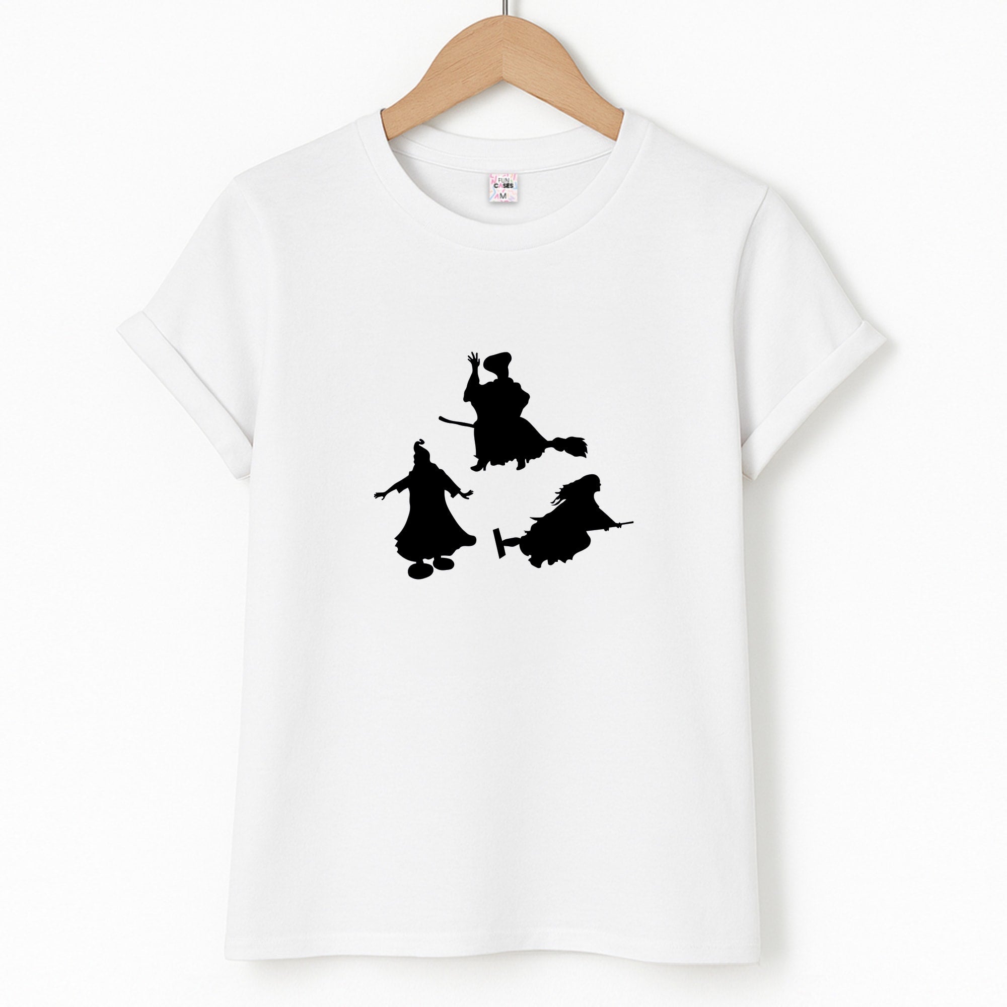 Witches Outline - Hocus Halloween T-Shirt