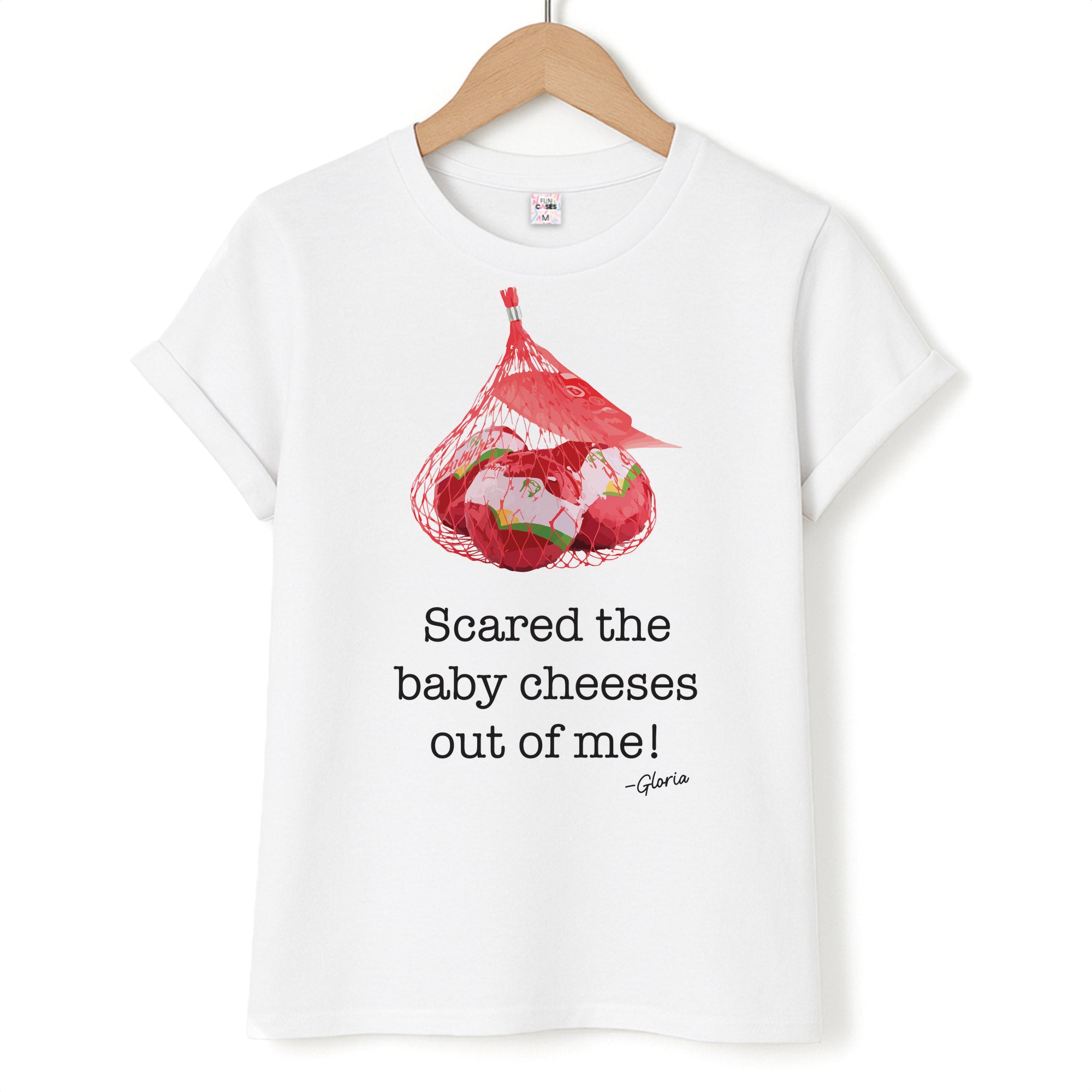 Scared The Baby Cheeses Out Of Me T-Shirt