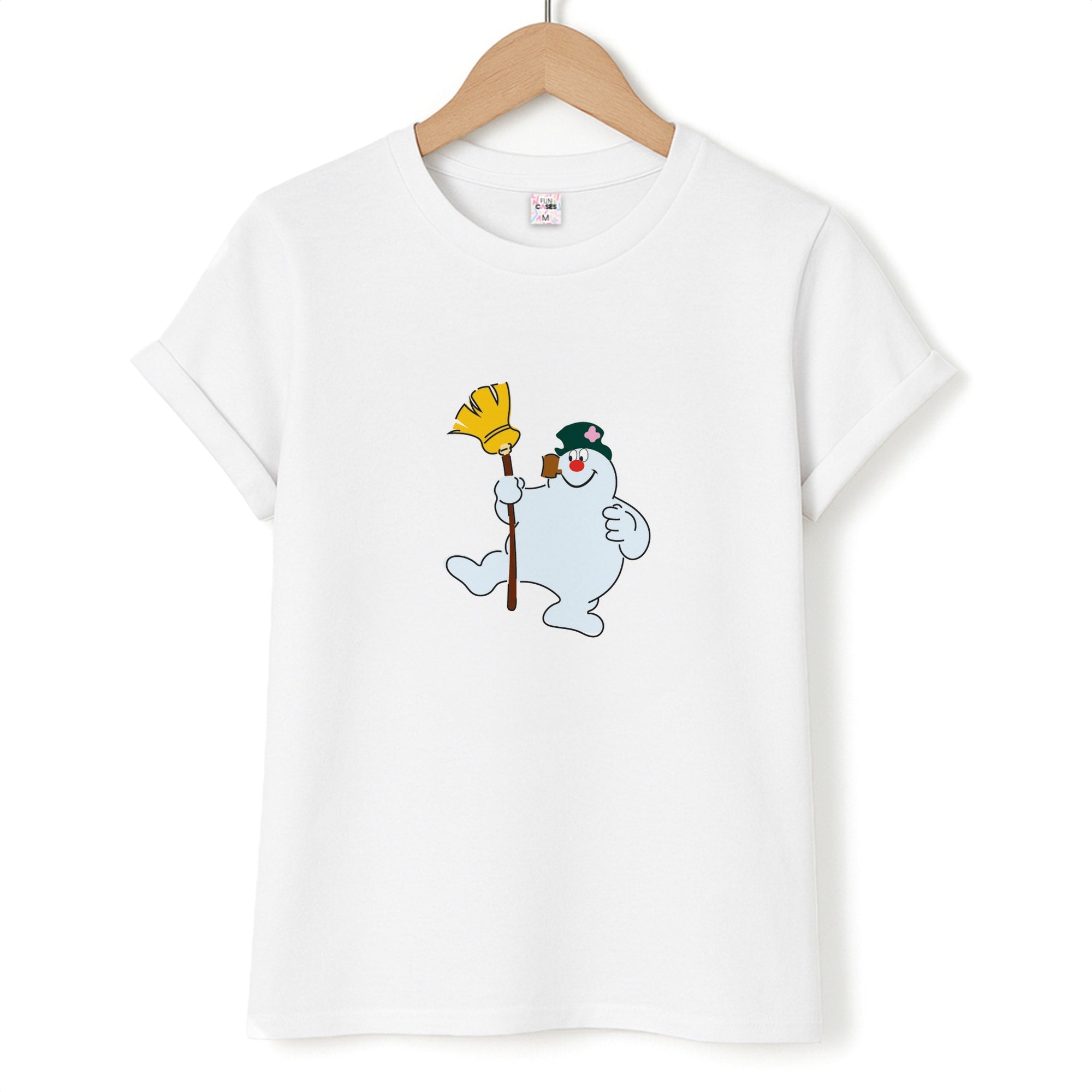 Broom - Snowman Unisex T-Shirt