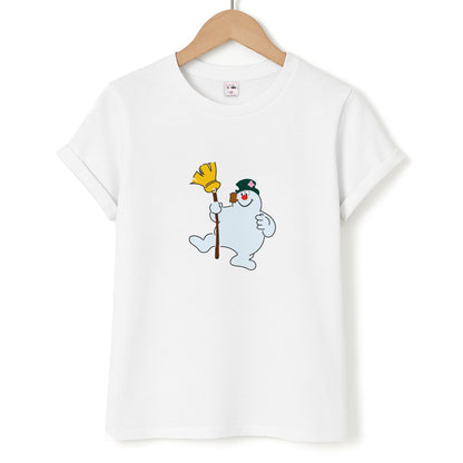 Broom - Snowman Unisex T-Shirt