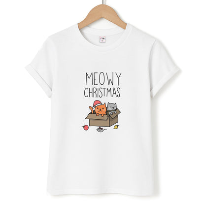 Meowy Christmas Unisex T-Shirt