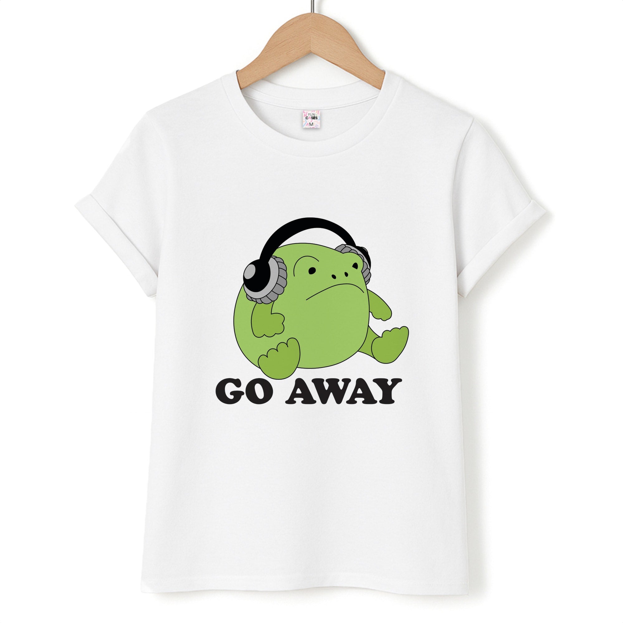 Go Away Grumpy Frog  Unisex T-Shirt