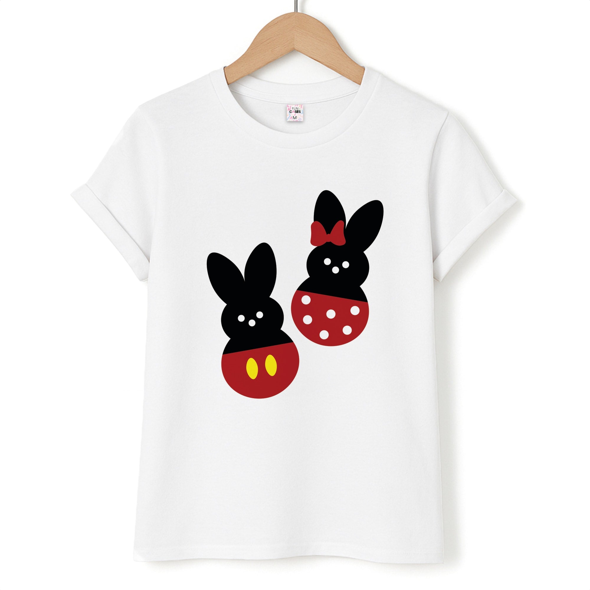 Mouse Peeps Pattern T-Shirt