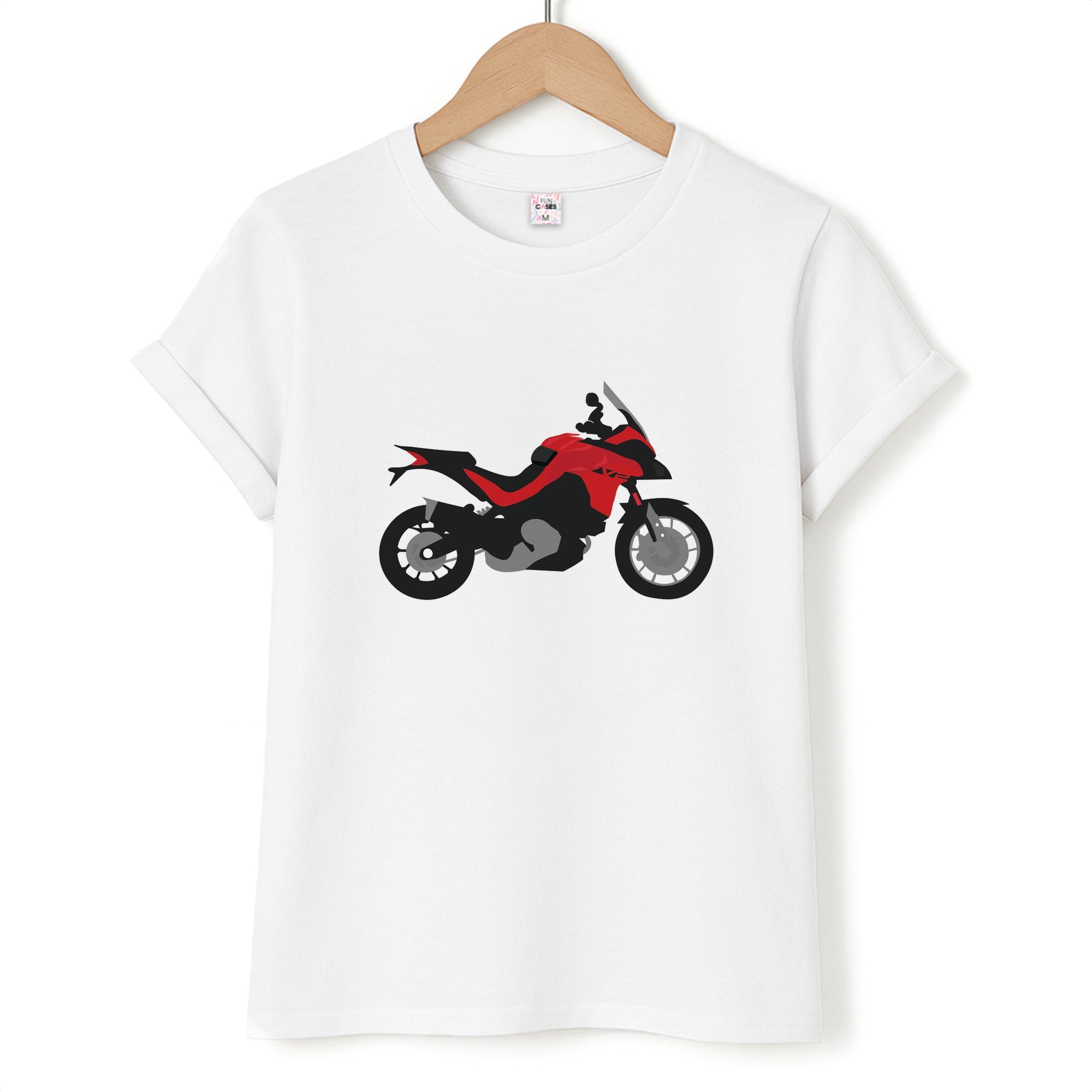 Red Motorbike - Motorbike T-Shirt