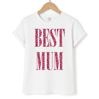 Best Mum Leopard Print T-Shirt