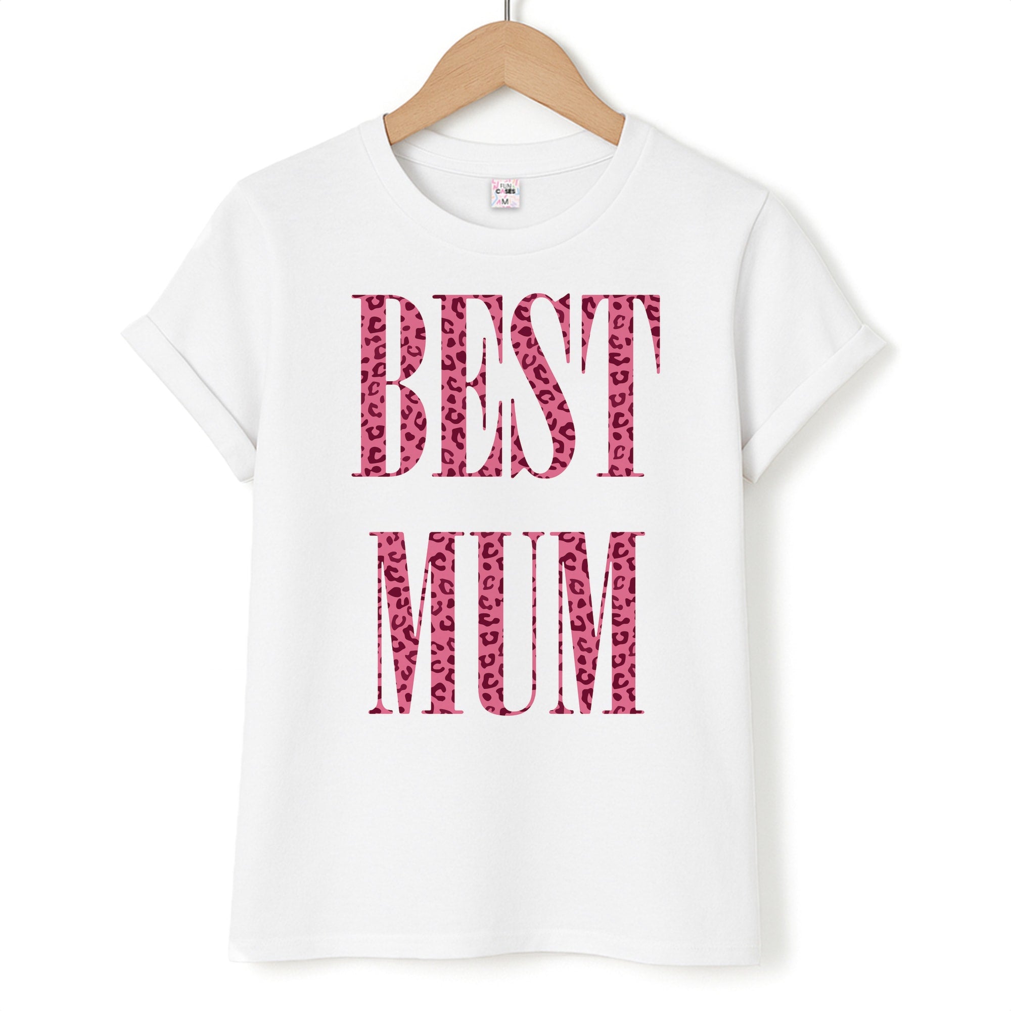 Best Mum Leopard Print Unisex T-Shirt
